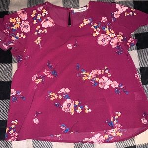 Rewind floral top